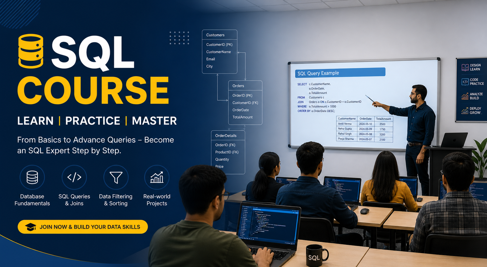 SQL Server Course in Noida